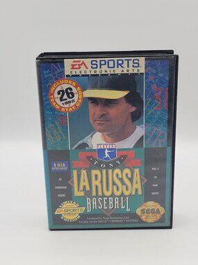 Tony La Russa Baseball [Limited Edition] (Sega Genesis, 1993) CIB